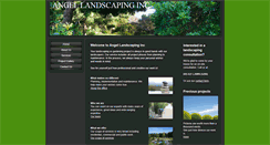 Desktop Screenshot of angellandscapinginc.com